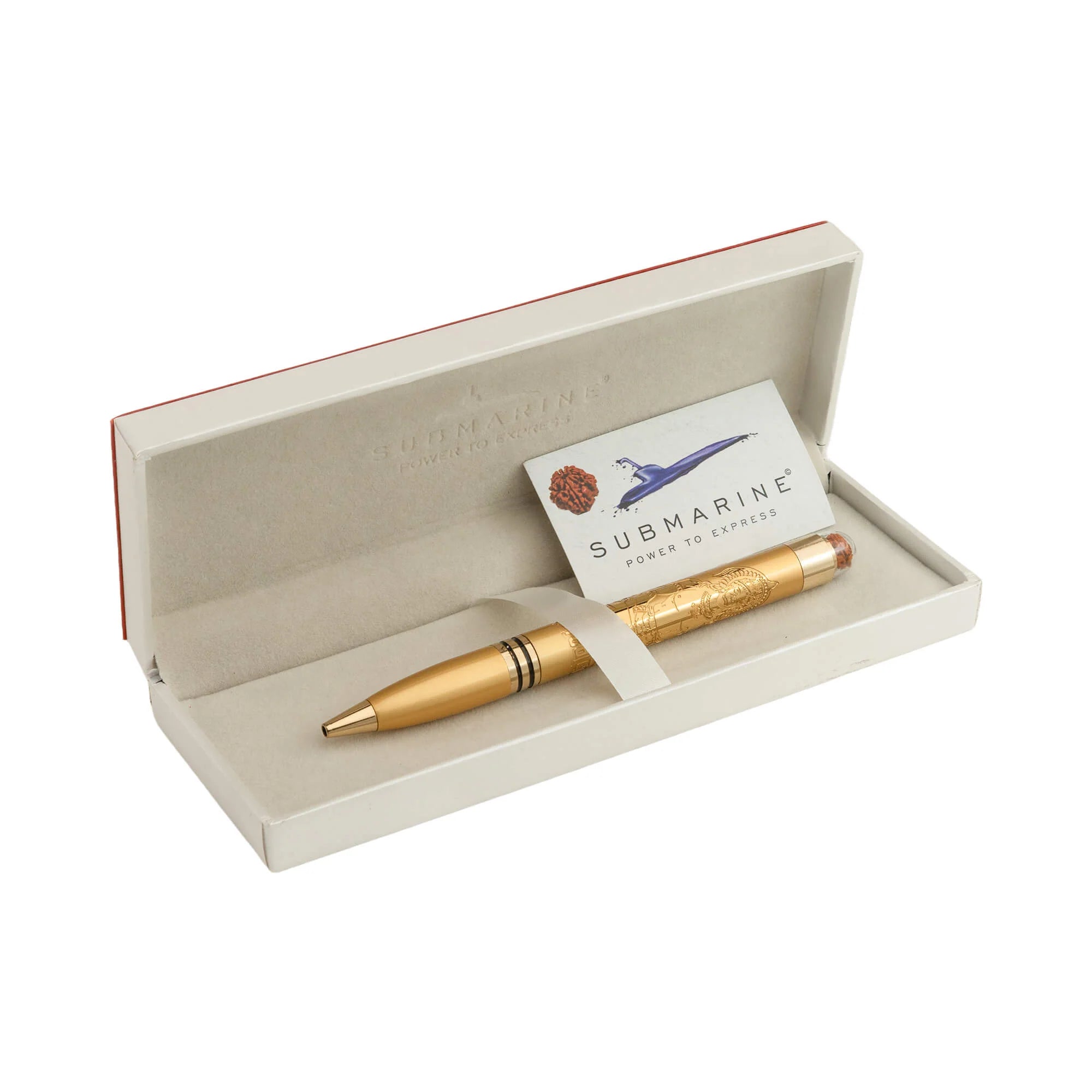 Hanuman Ji Rudraksha Ball Pen