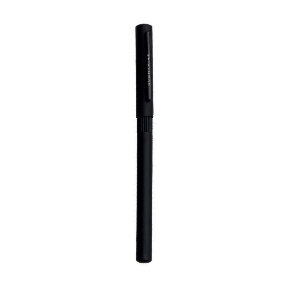 Instant Magnet Ball Pen | All-Black Metal | Quick-Click Cap