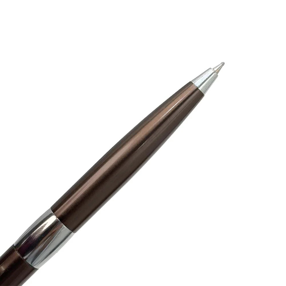 Chrome Coffee Ball Pen