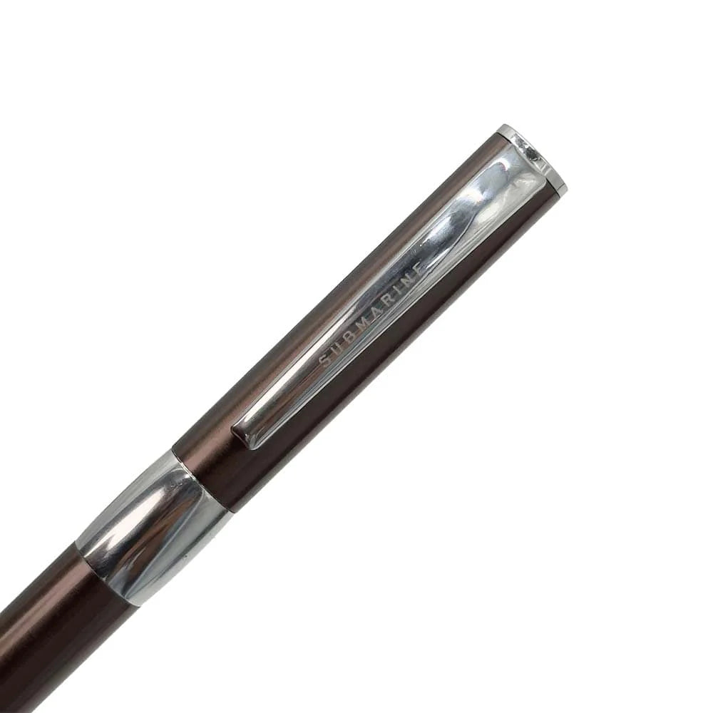 Chrome Coffee Ball Pen