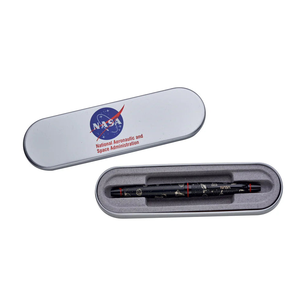 Neptune Black Roller Pen