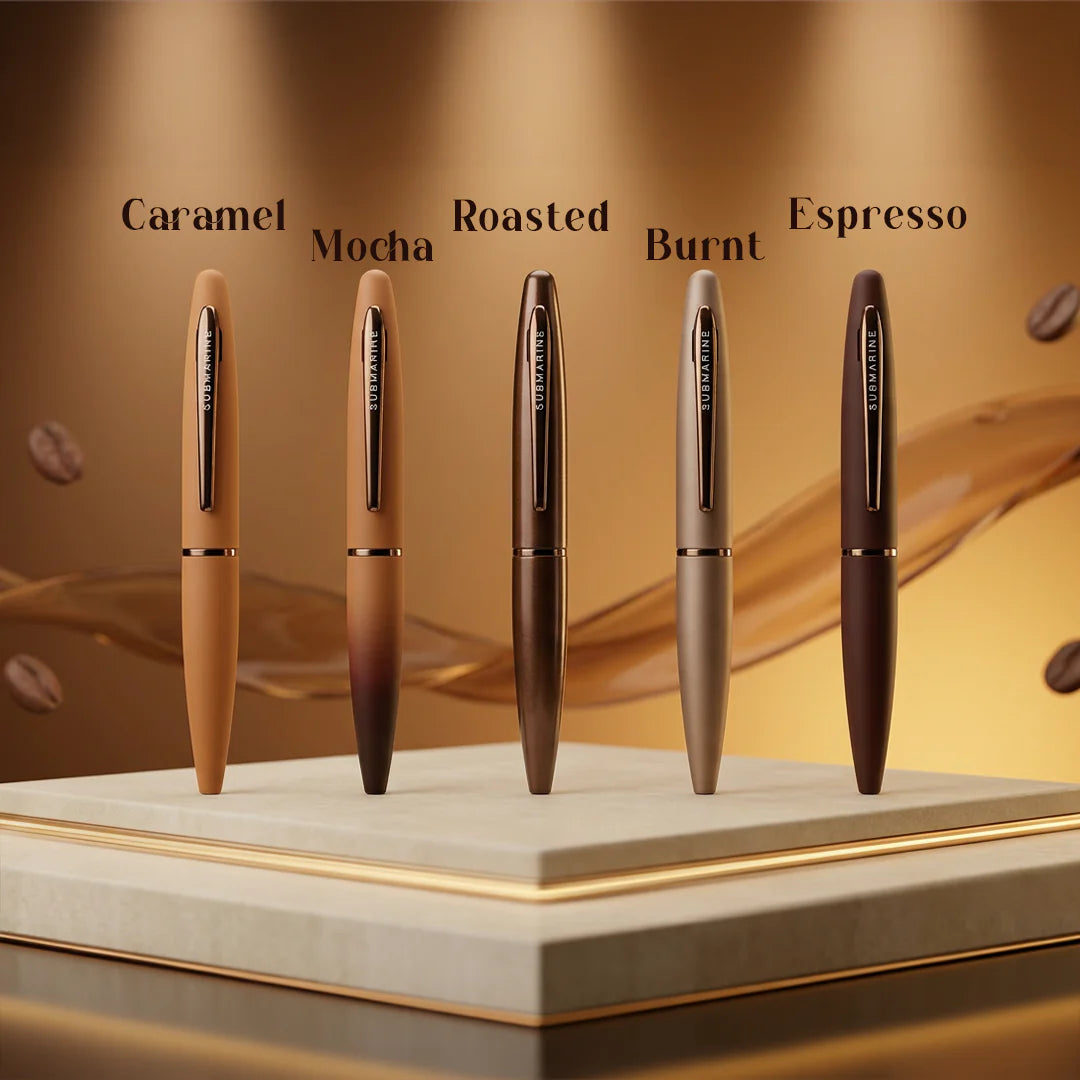 Coffee Shots Mini Ball Pen (5 Colour | Pack Of 5)