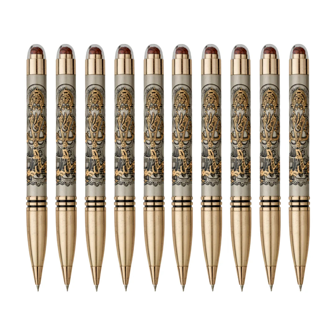 Ganesha Rudraksha Ball Pen