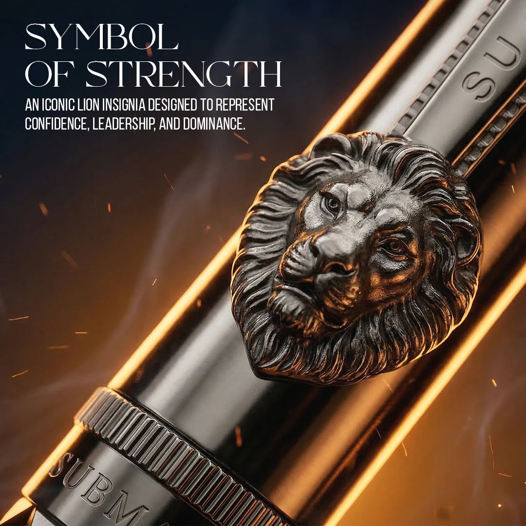 Royal Edition Lion Metal Roller Pen