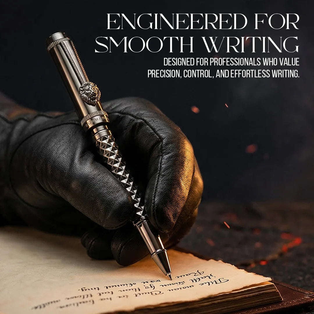 Royal Edition Lion Metal Roller Pen